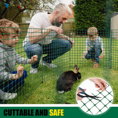 Preboun protecting vegetable bed showing plant safety and small animal deterrence