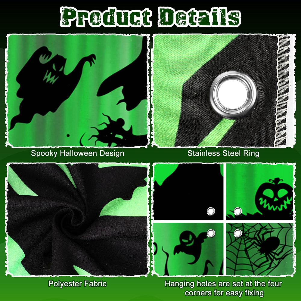 Preboun installed on a house front creating instant Halloween curb attraction