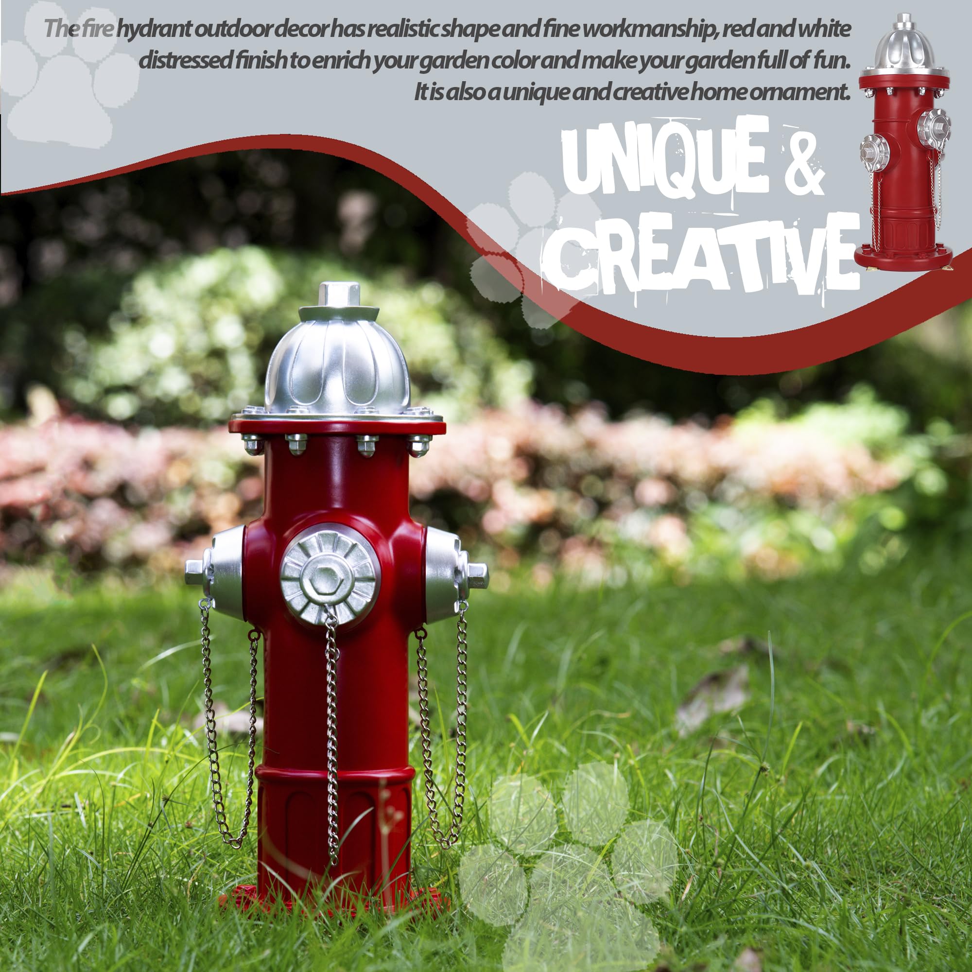 Prefdo hydrant distressed finish highlighting weather-resistant paint