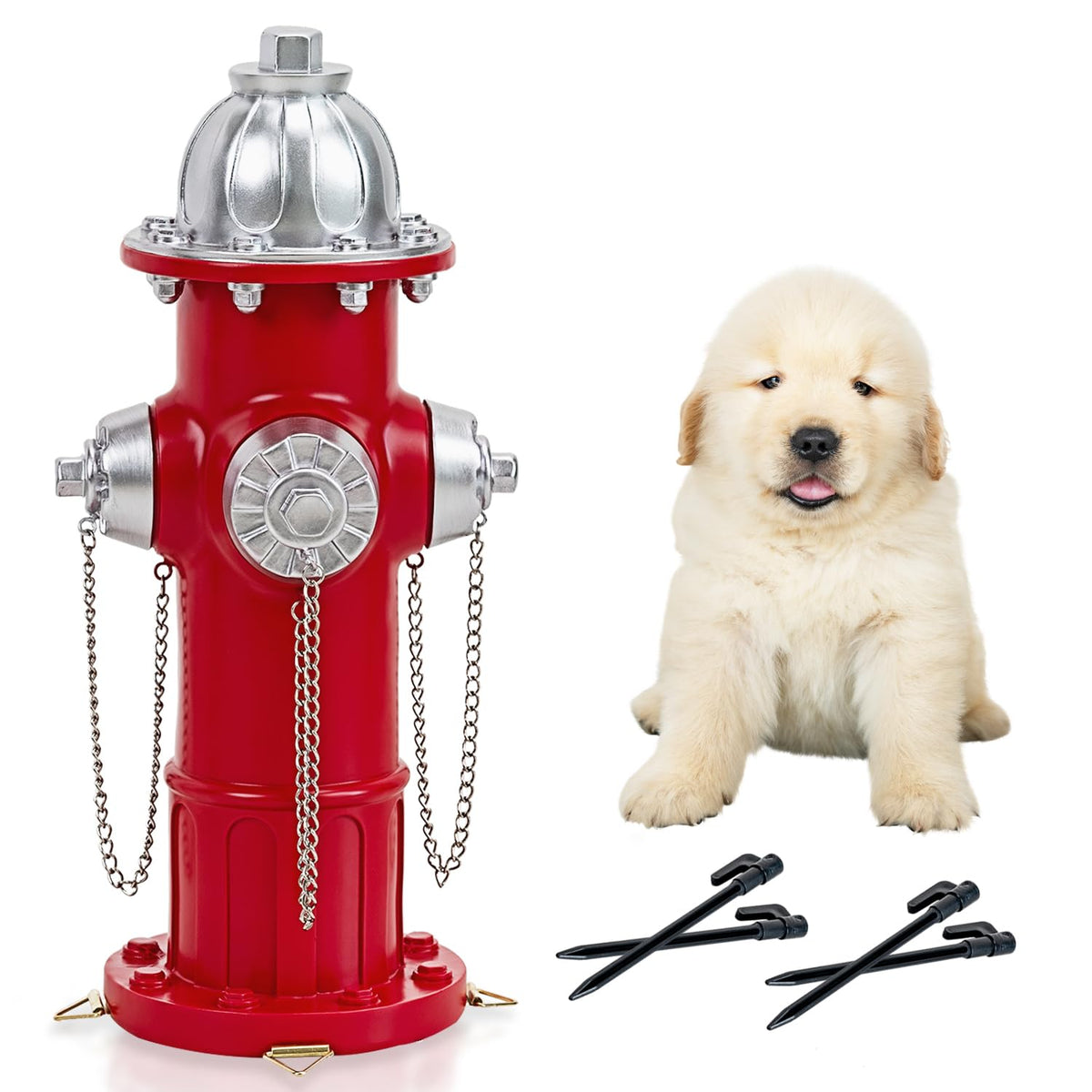 Prefdo fire hydrant front view showing training target and realistic look