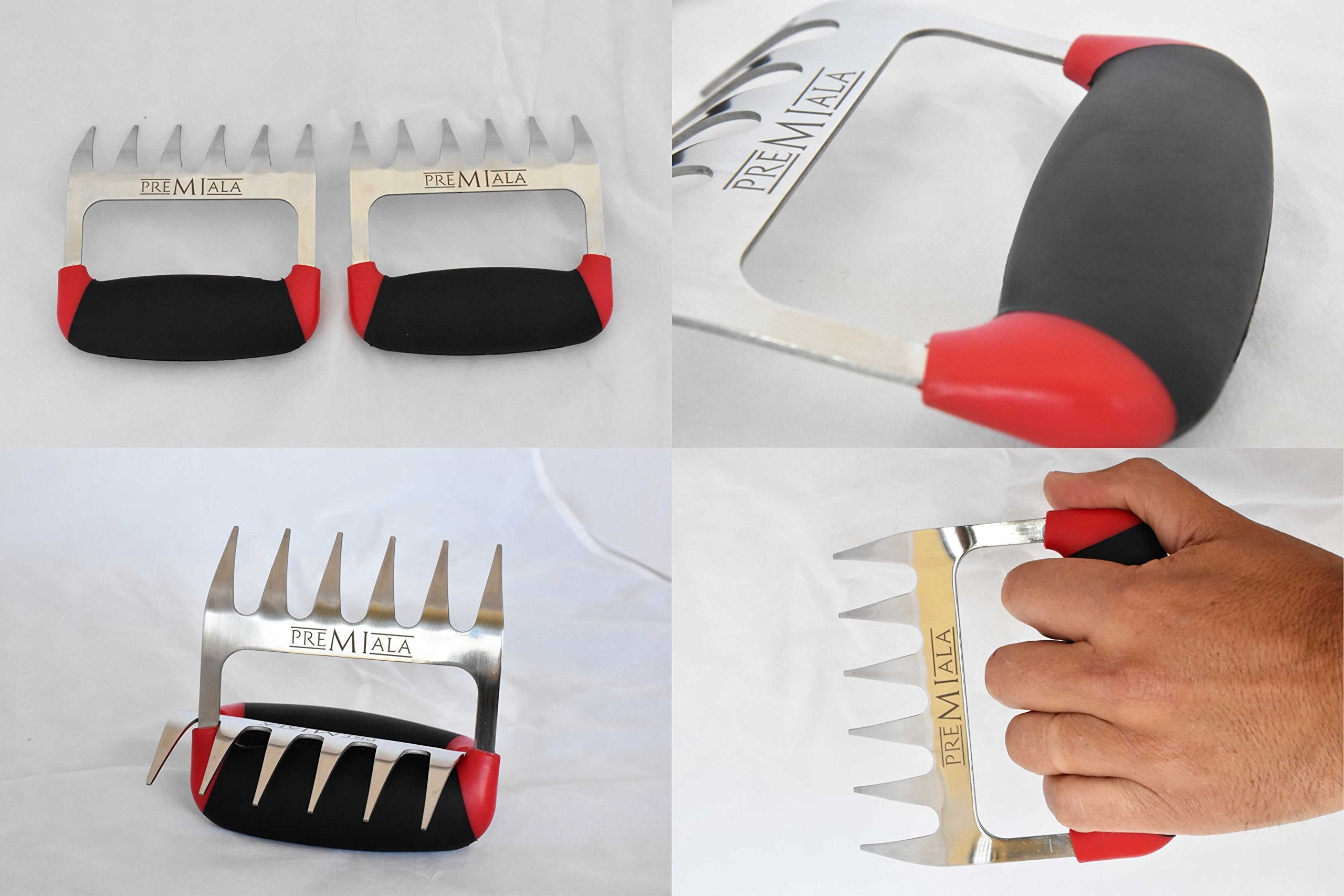 Premiala claws on a backyard table during barbecue showing ready-to-use convenience