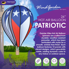 Premier Kites close-up of fabric pattern and stitching highlighting durable, weather-resistant finish