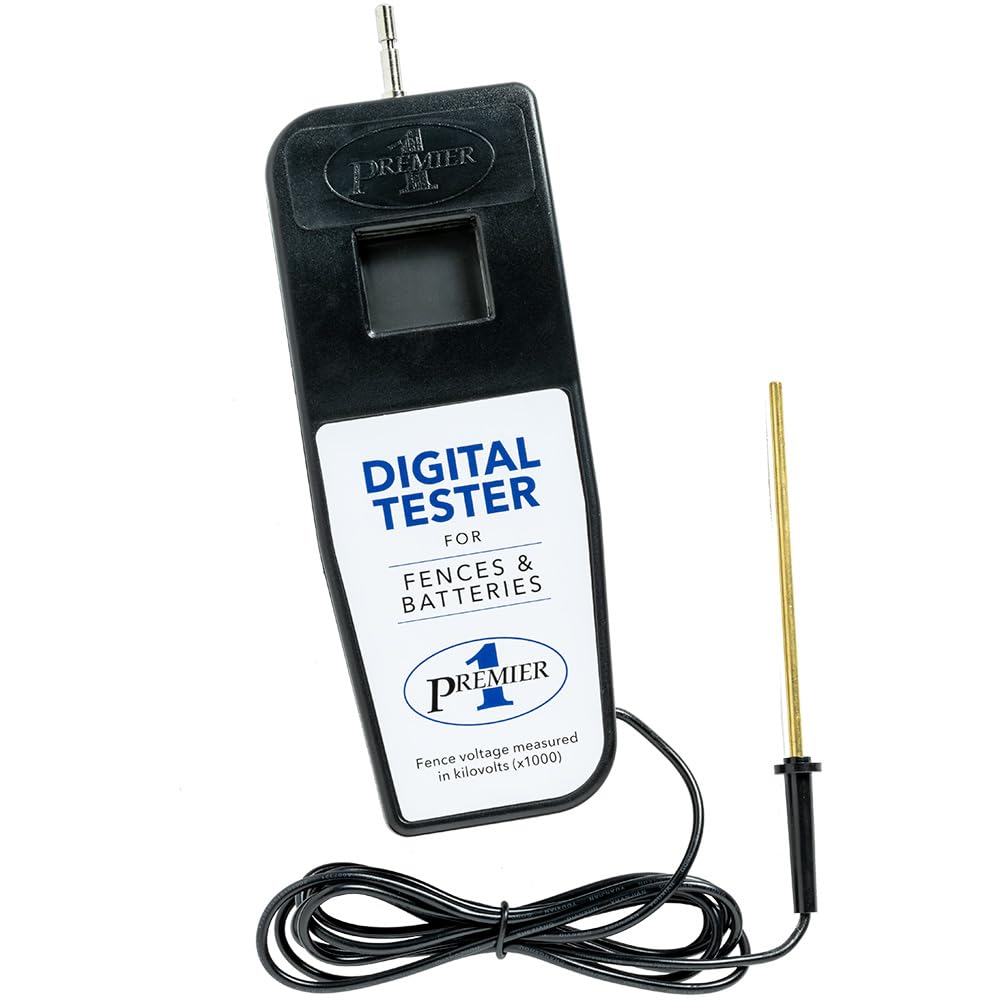 Premier 1 Supplies front view of tester showing compact housing and controls, easy handling