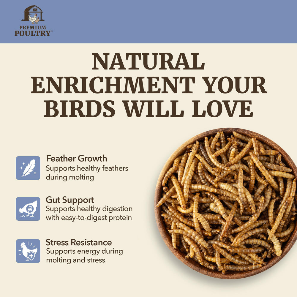 Premium Poultry bag label close-up highlighting non-GMO and ingredient transparency