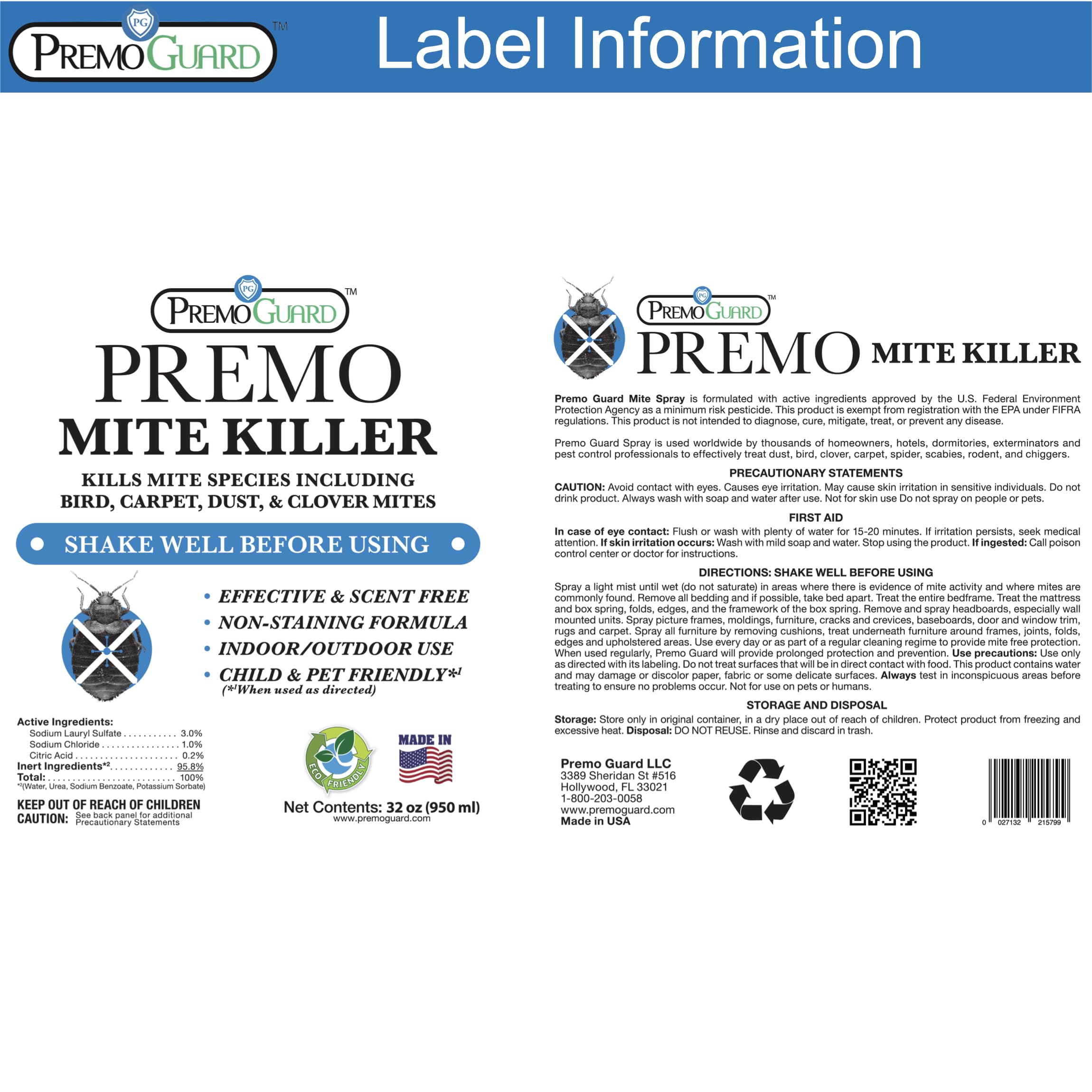 Premo Guard next to a ruler to show bottle size for convenient storage