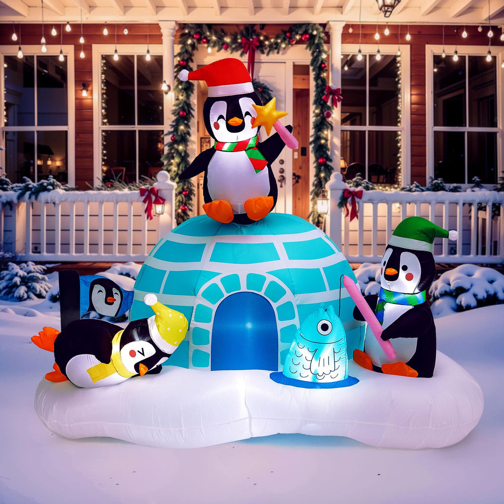 PRESENCE penguin front view showing cheerful design and curb appeal