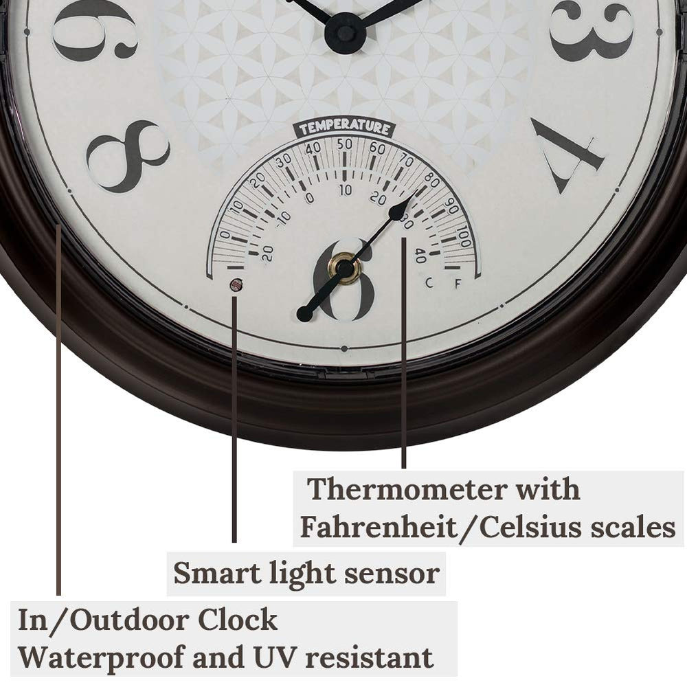 Presentime luminous face close-up with warm LED glow for nighttime visibility