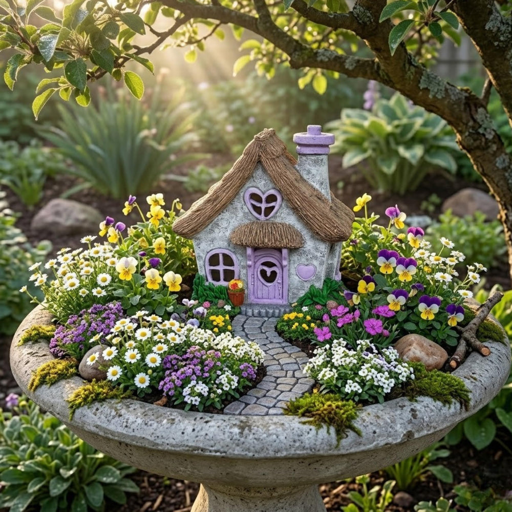 PRETMANNS cottage staged near potted plants showing styling inspiration