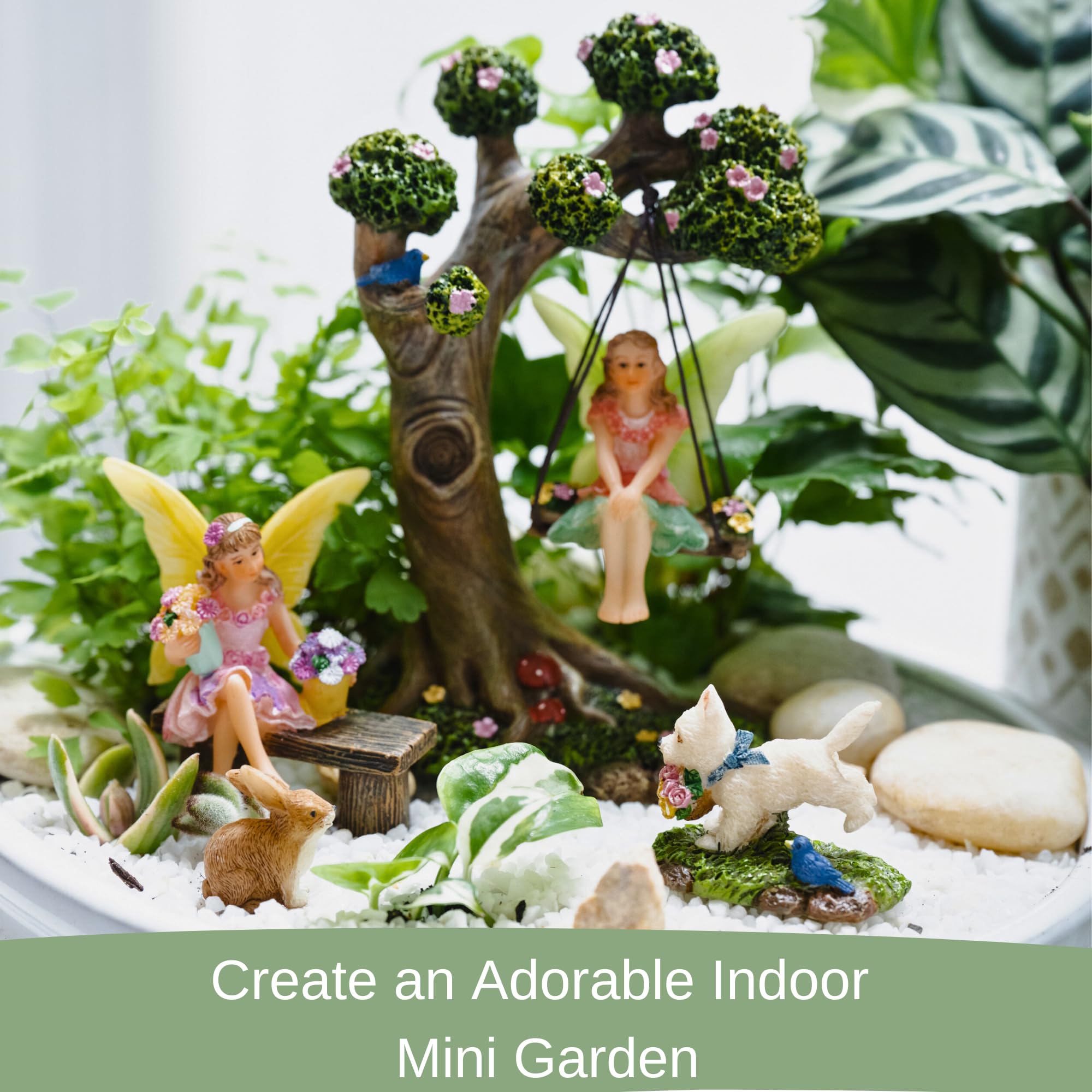 PRETMANNS set placed on porch planter demonstrating sheltered outdoor use