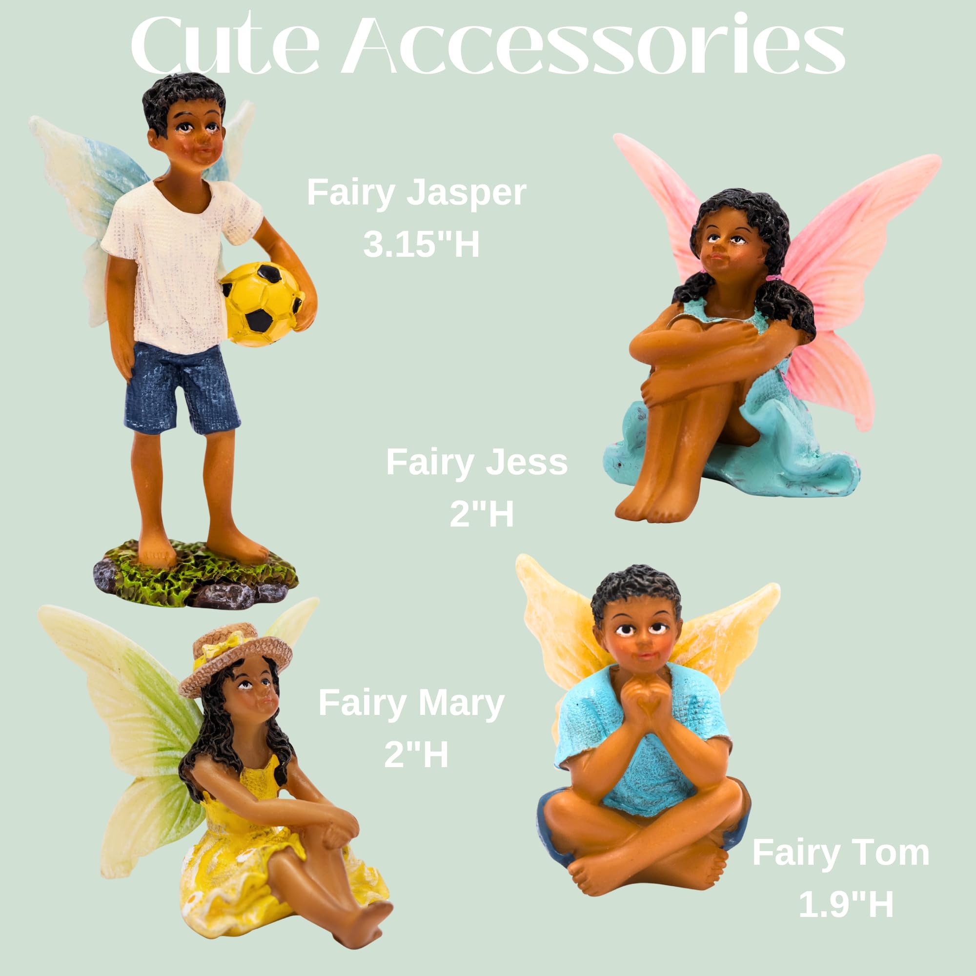 PRETMANNS scale comparison with fairy house illustrating size fit