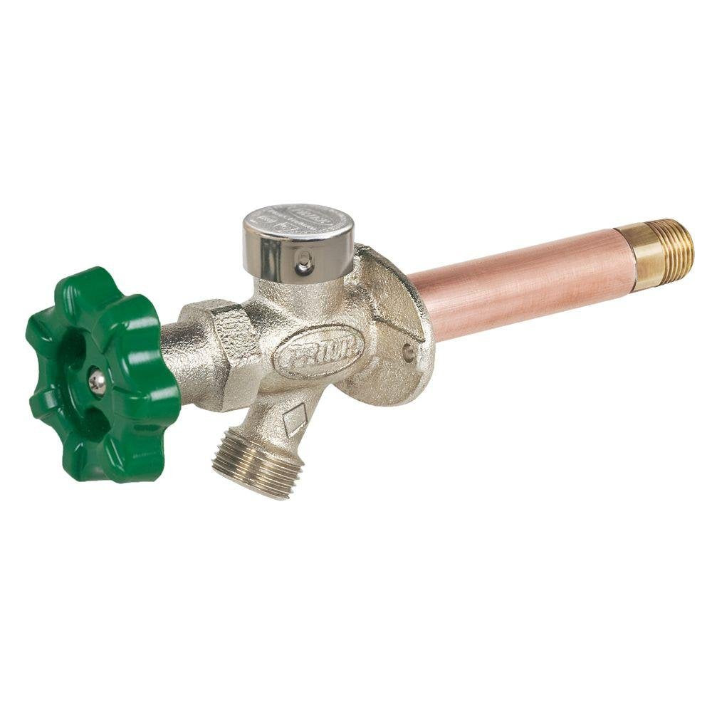 Prier P-164D08 front view showing cast brass body and durable exterior finish for longevity
