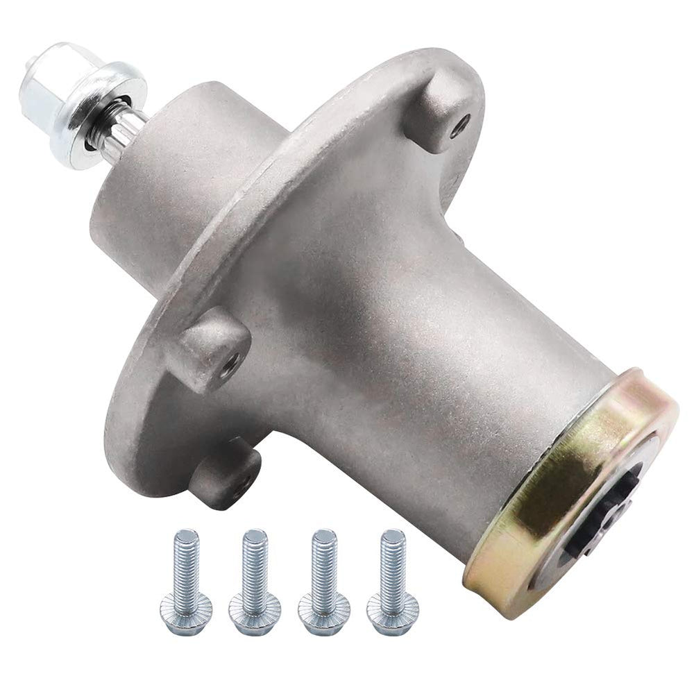 prime&swift spindle mounting holes detail highlighting pre-tapped holes and included bolts