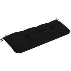PRIMEPATIO front view of bench cushion showing neat tufting and fit benefit