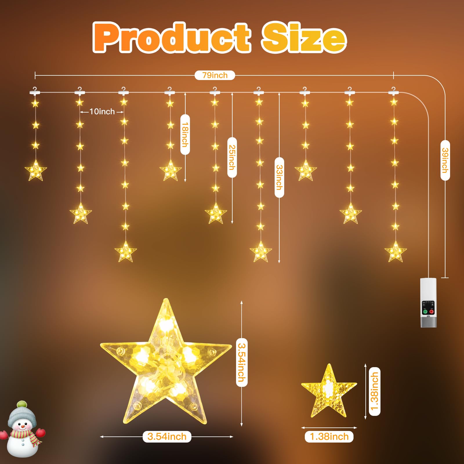 Prisay outdoor porch display demonstrating IP65 weather-resistant holiday lighting