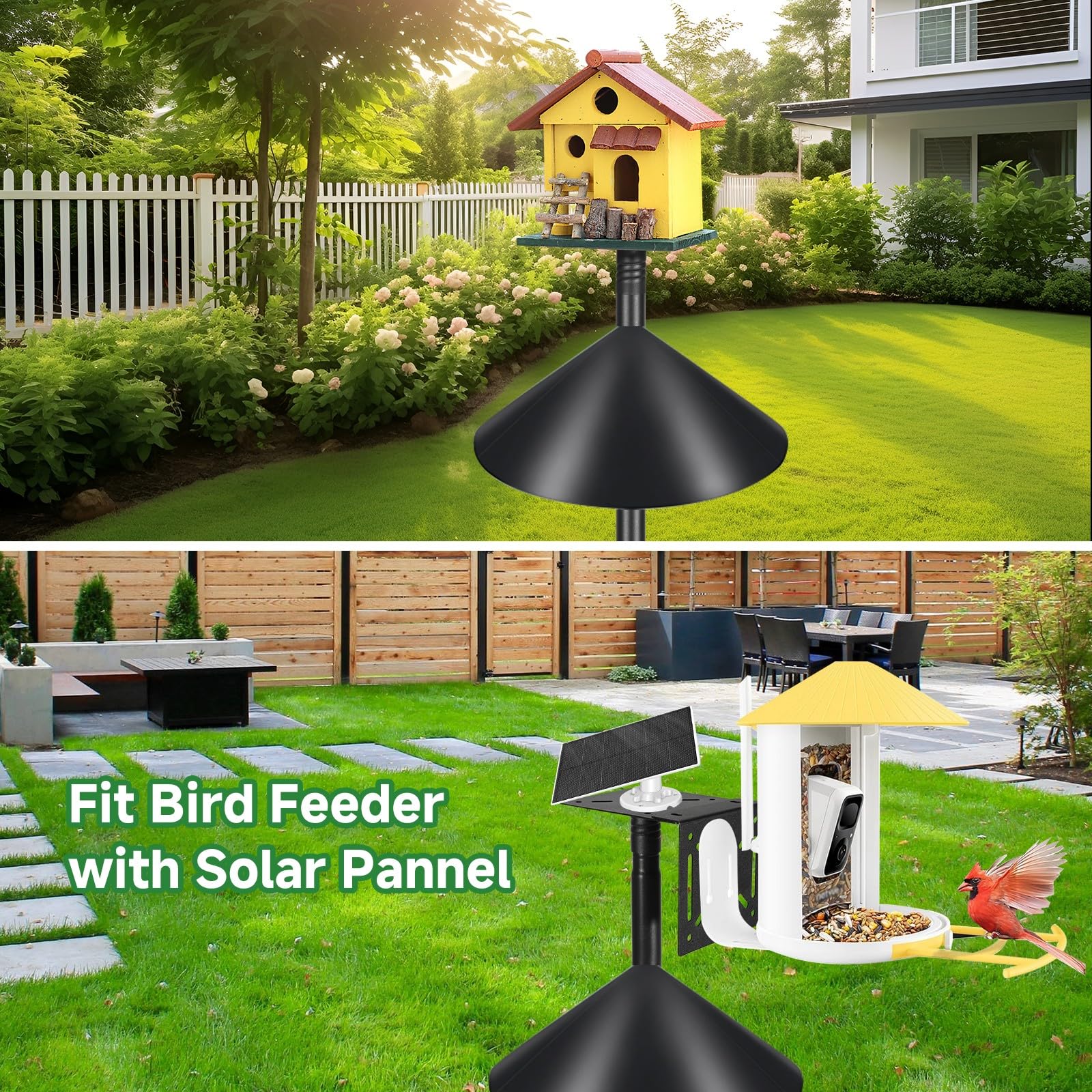 PROERR metal finish detail resisting rust for long-lasting outdoor use