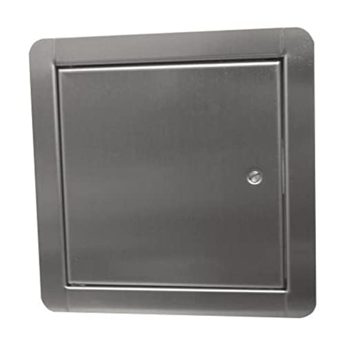 PROFLO PF1010 front panel showing stainless finish and clean edges, durable service access