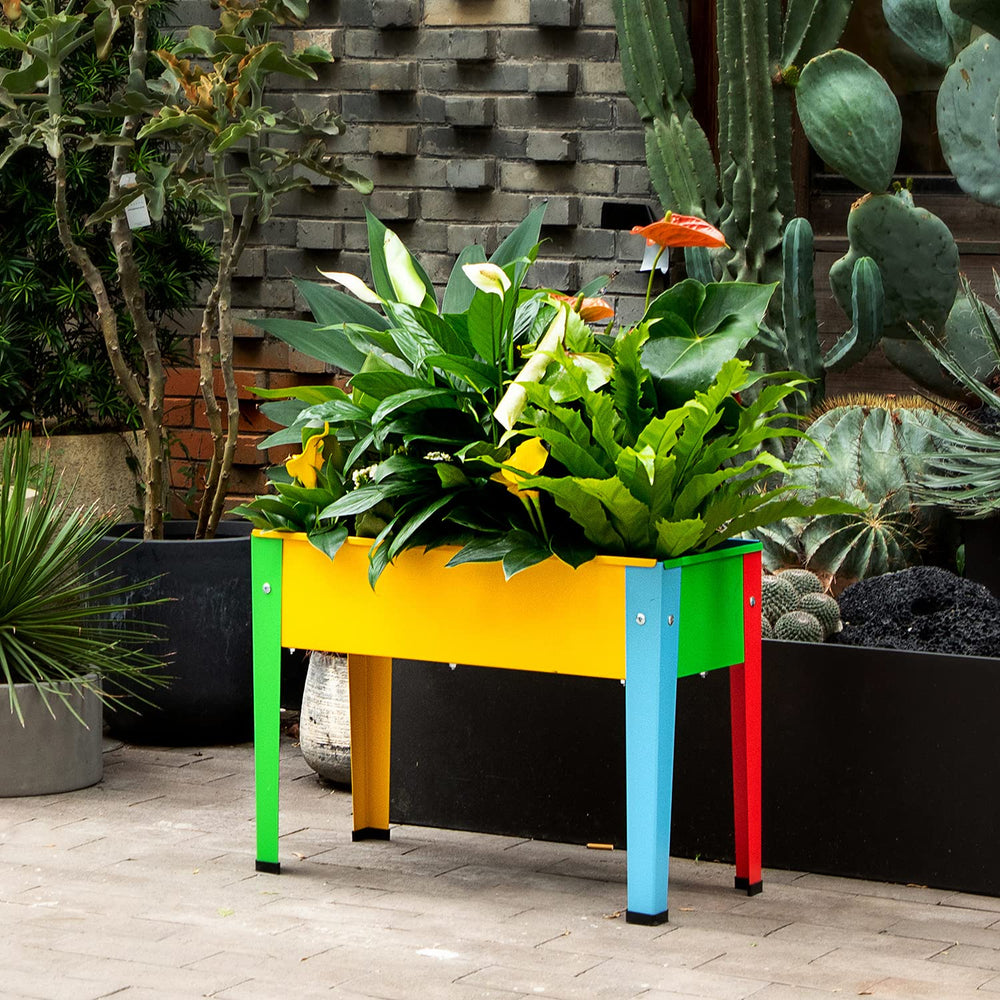 ProGard on patio with plants showing decorative, functional outdoor styling benefit