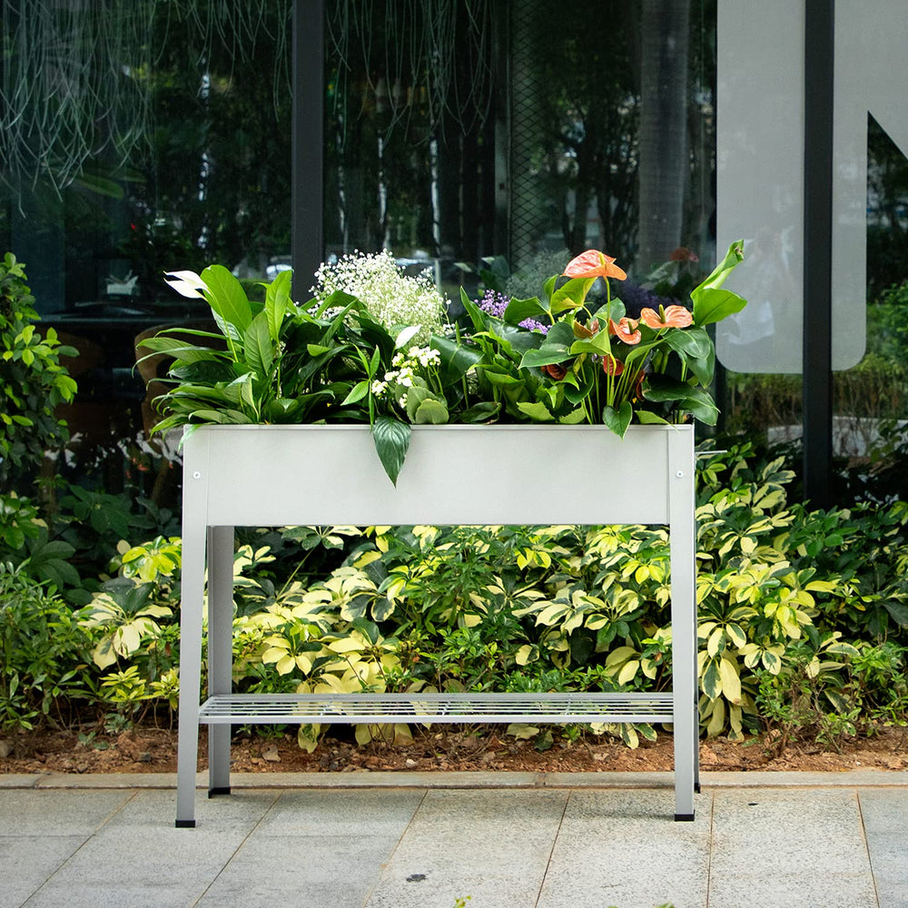ProGard planter staged with herbs demonstrating easy harvesting and accessibility