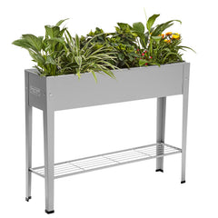 ProGard front view of raised planter showing compact footprint and legged design