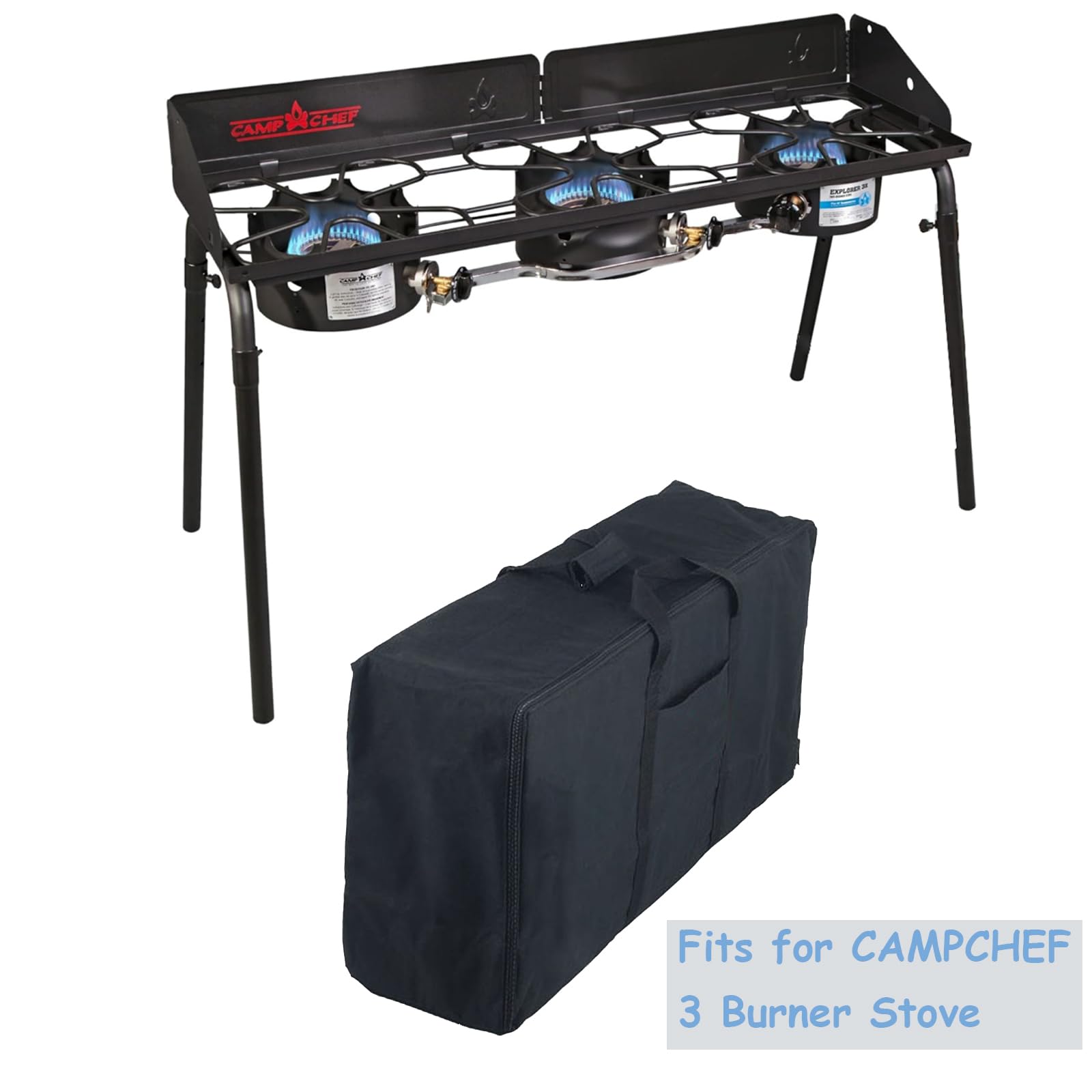 ProHome Direct interior water-resistant liner visible protecting stove from moisture