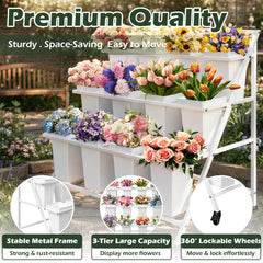 PROLEE buckets filled with water showcasing easy flower care and accessibility