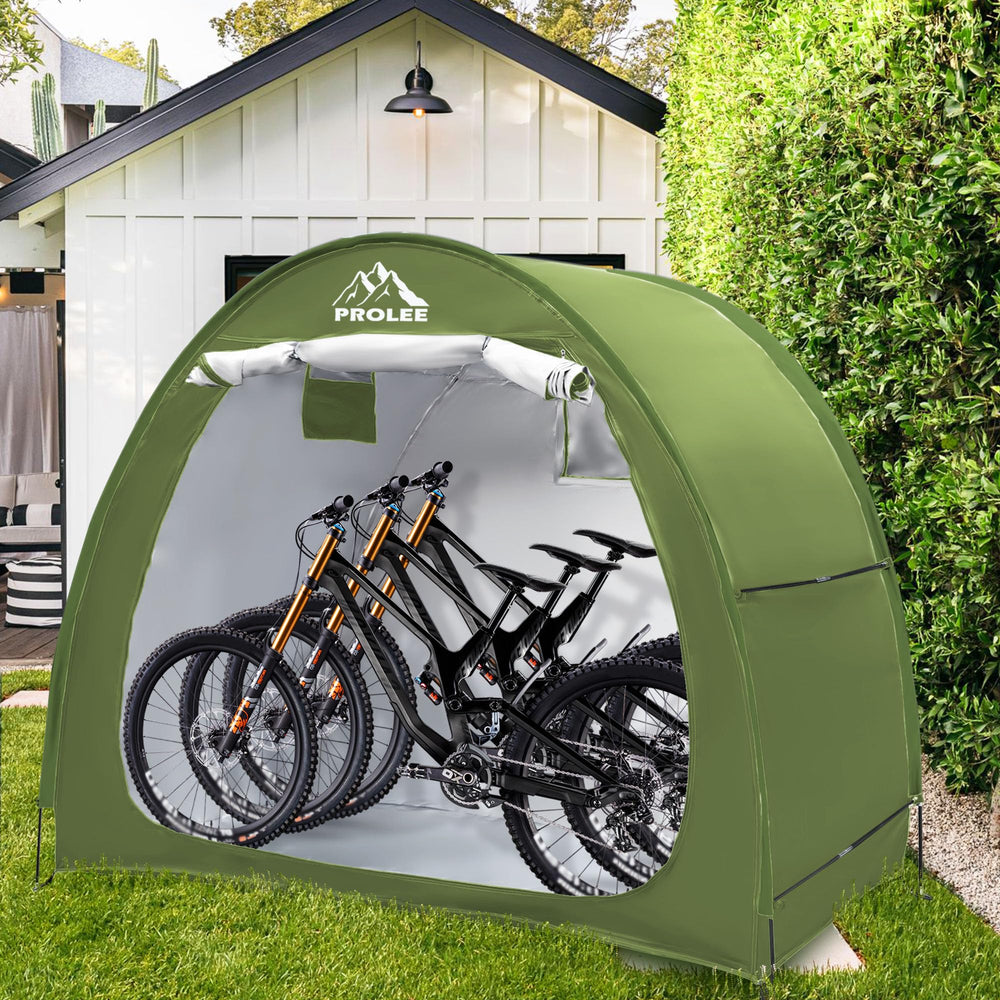 PROLEE in a garage lifestyle setup saving indoor space