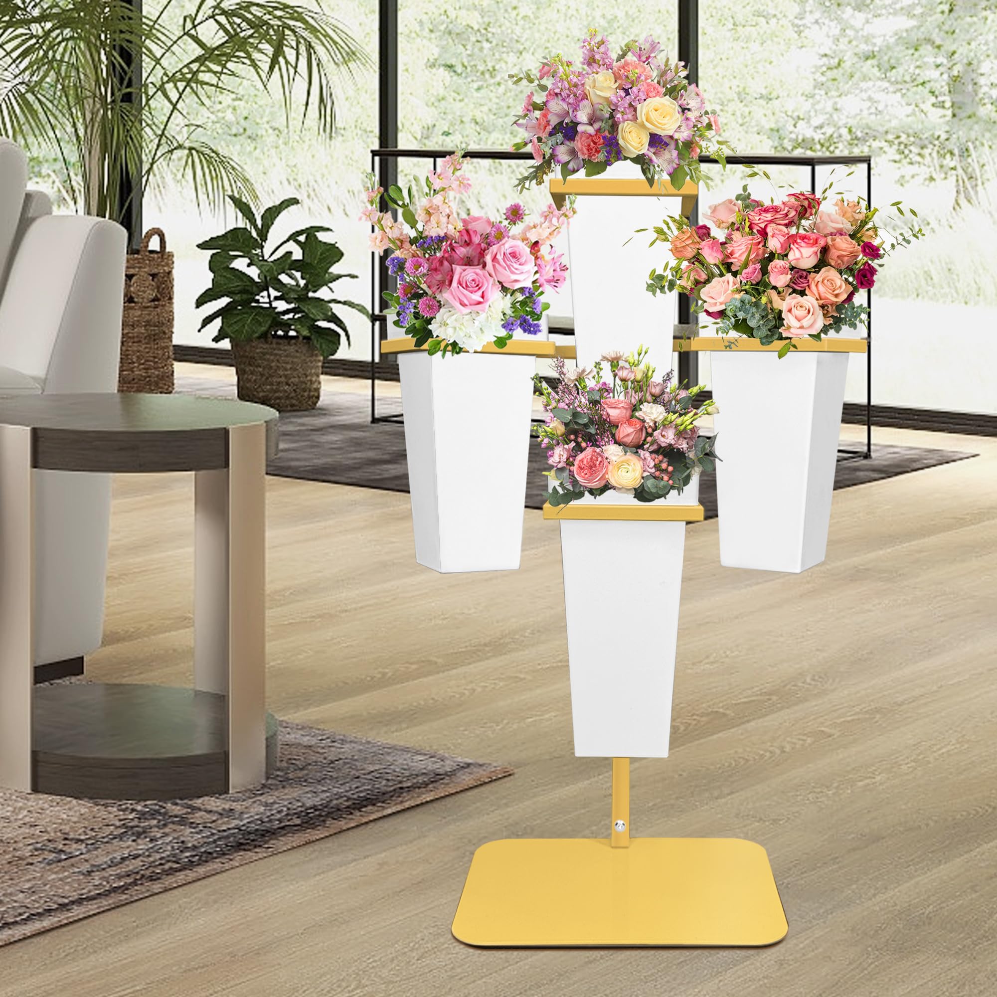 PROLEE lifestyle wedding aisle display showing decorative impact and event-ready styling