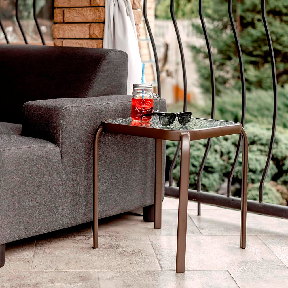 PROLISOK table scale with hand showing lightweight portability and ease