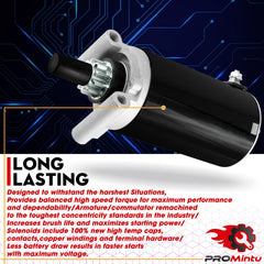 ProMintu starter back detail showing electrical terminals for quick wiring