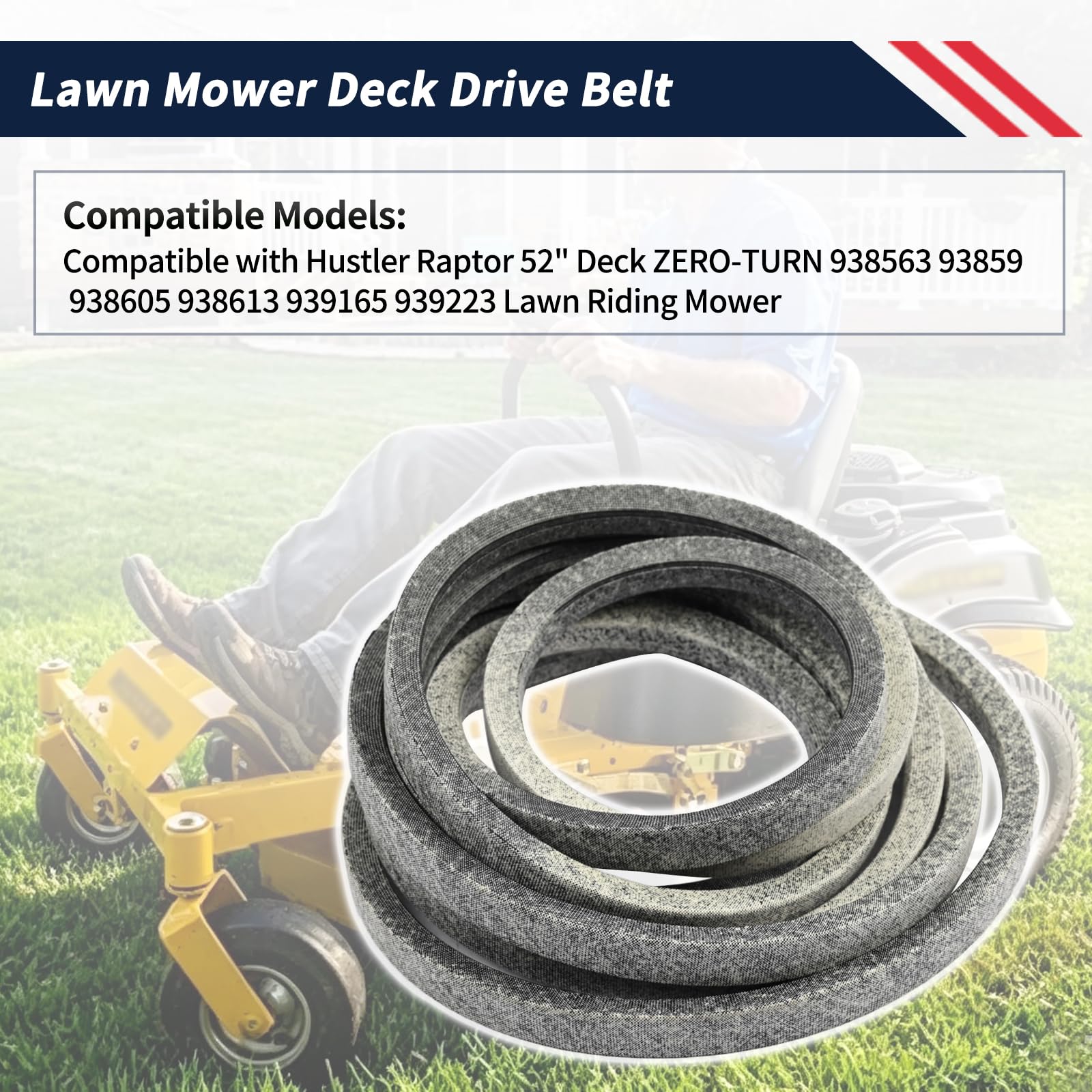 Promrmr close-up of fiberglass cords in belt construction for durable tensile strength