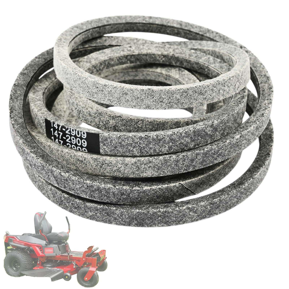 Promrmr front view of replacement belt showing fit and durability benefits