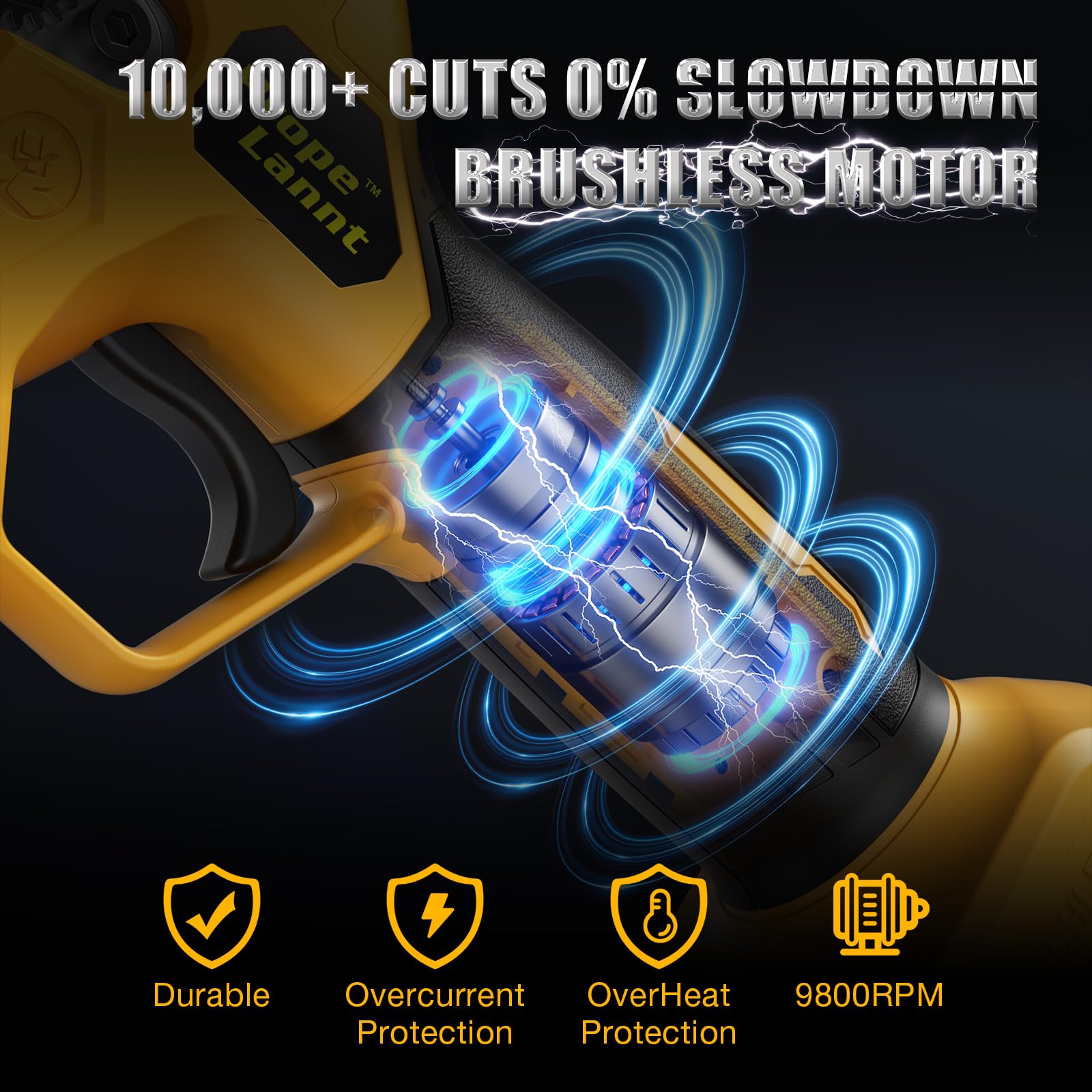 PropeLannt SK5 blade close-up showing hardened cutting edge for cleaner, longer-lasting cuts