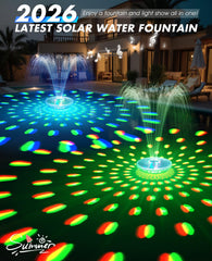 ProSplash solar panel closeup highlighting large-capacity panel for longer runtime