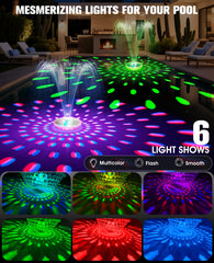 ProSplash water spray detail showing crystal diffuser for sparkling water effect