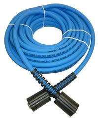 ProPulse Blue UBERFLEX front view showing hose coil and connectors, durable handling benefit
