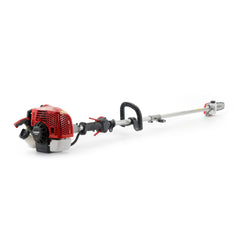 PRORUN pole saw front view showing whole unit and professional build benefit