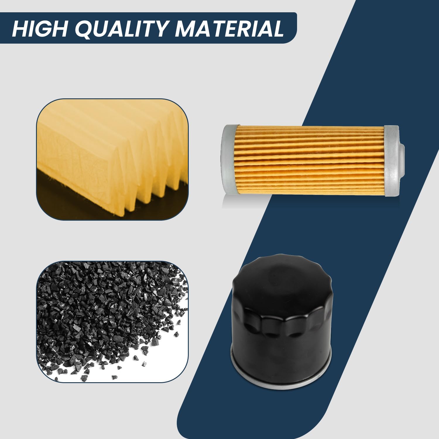 Prosentuo hydraulic oil filter detail showing construction for long hydraulic component life