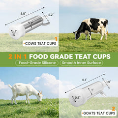 Proshine stainless 7L bucket and lid illustrating hygienic milk collection