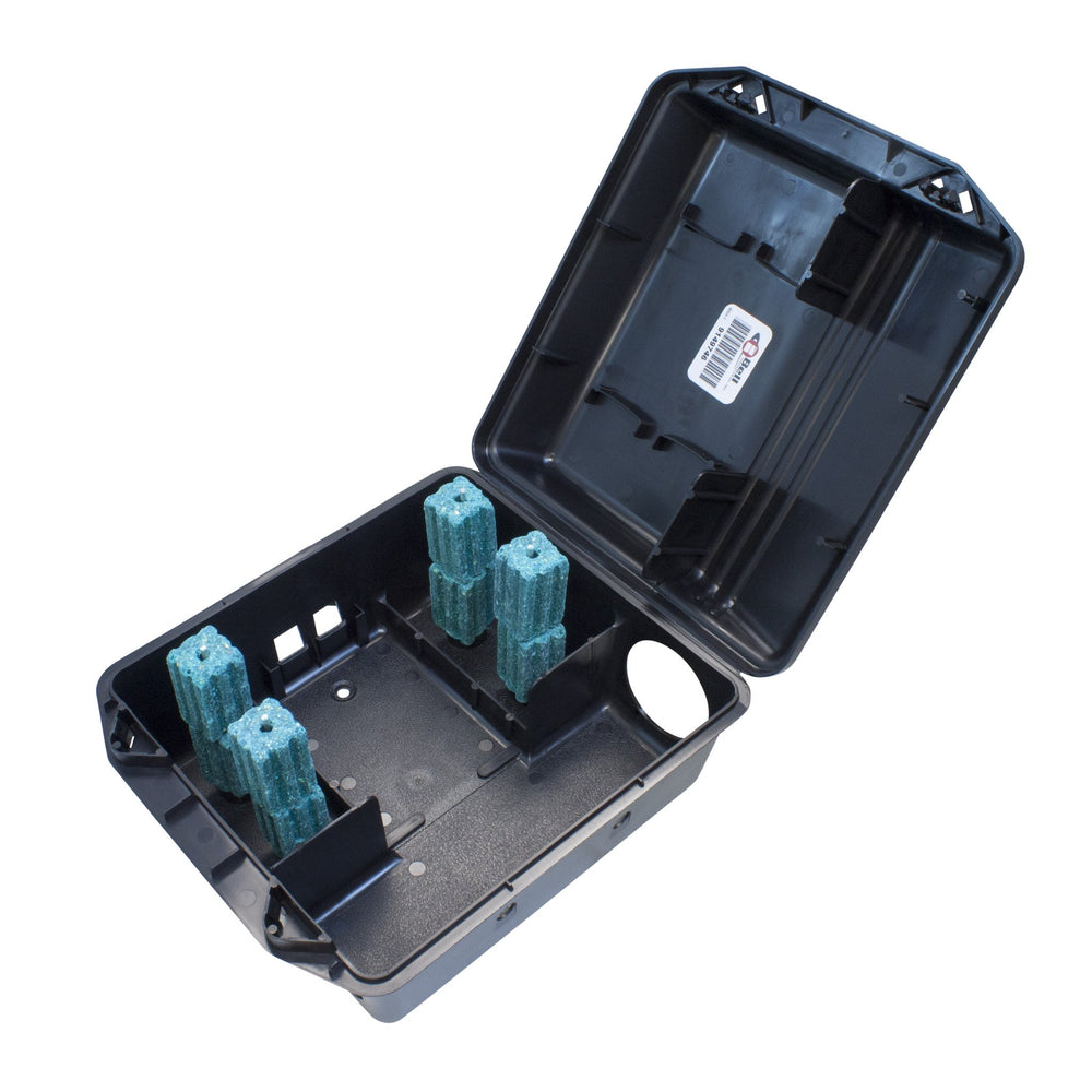 ProTecta Sidekick front view closed showing secure lock and compact profile benefit