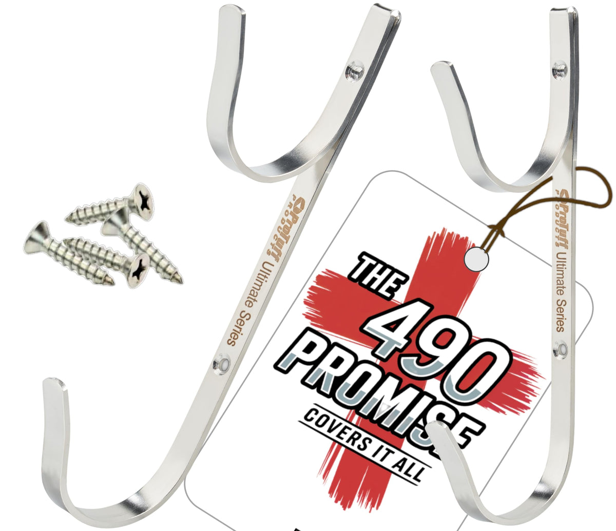 ProTuff 490 front view mounted on fence showing durable organization benefit