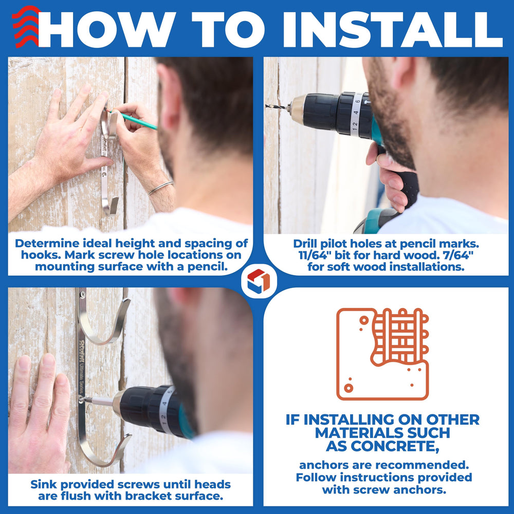 ProTuff low-profile side view keeping tools flush to wall for neatness