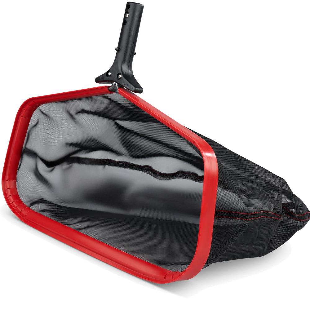 ProTuff front view of 19.5in pool net showing wide mouth and efficiency