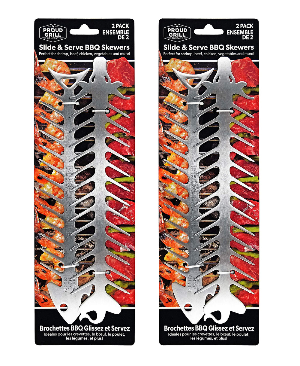 Proud Grill polished stainless finish resisting sticking and stains