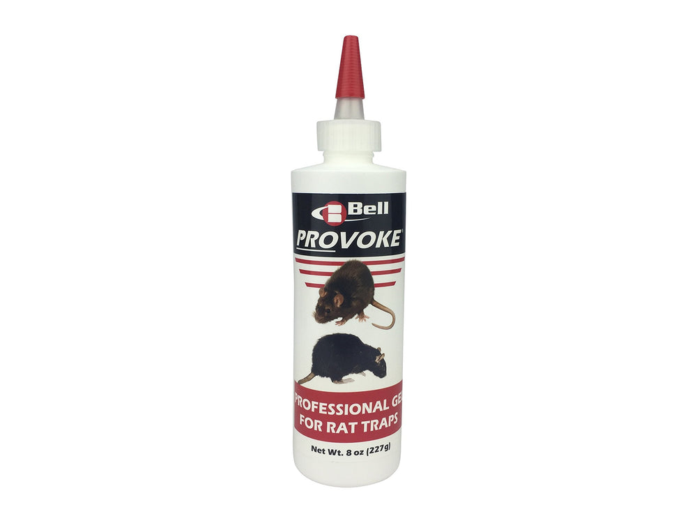 PROVOKE front packaging showing 8 oz bottle and squeeze tip for easy baiting