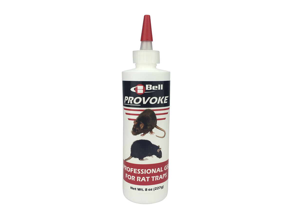 PROVOKE front packaging showing 8 oz bottle and squeeze tip for easy baiting