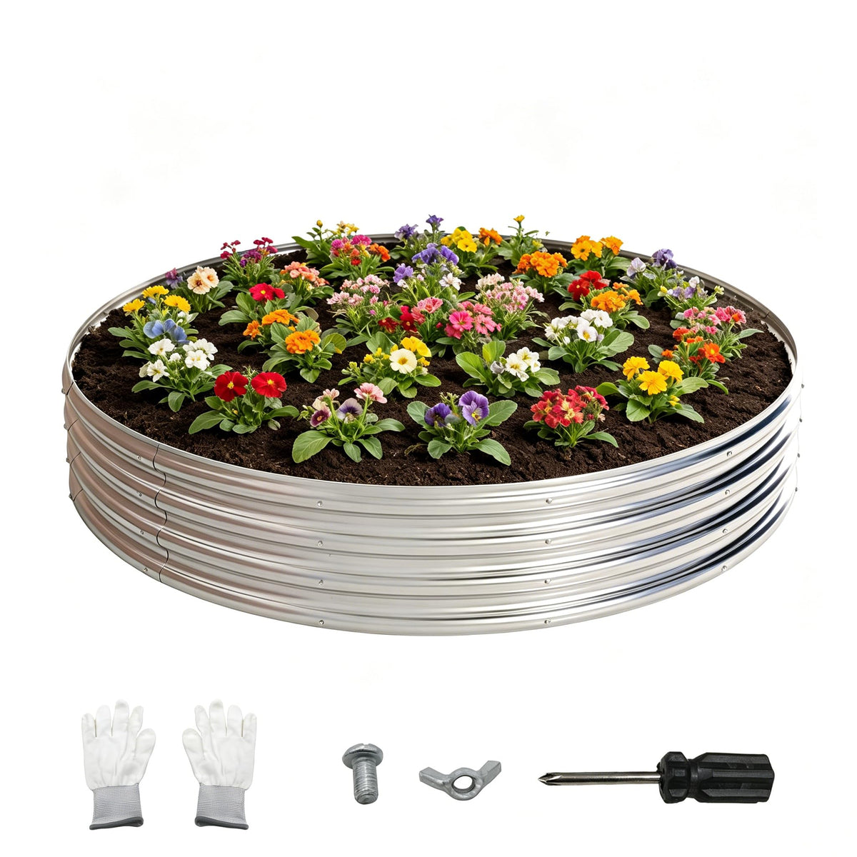 PROWORX front view of 60 inch ring showing full perimeter durable design