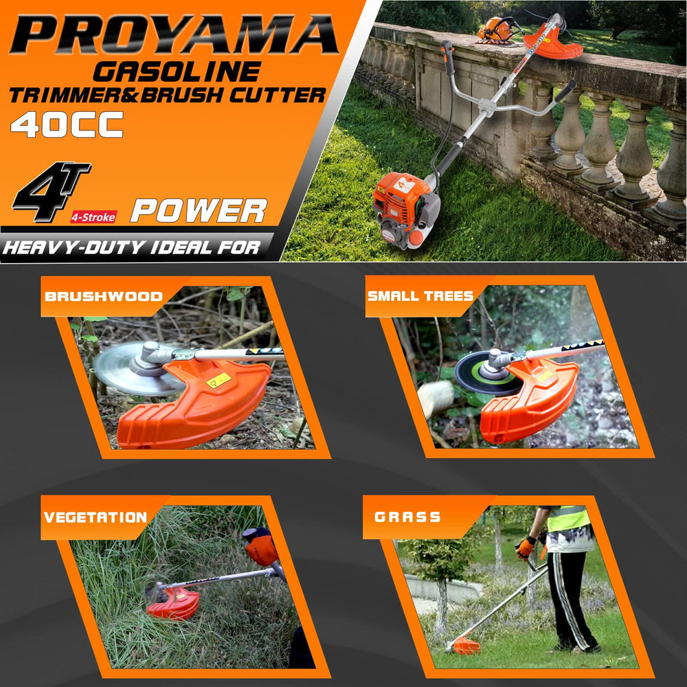 PROYAMA size comparison with person showing scale and handling comfort