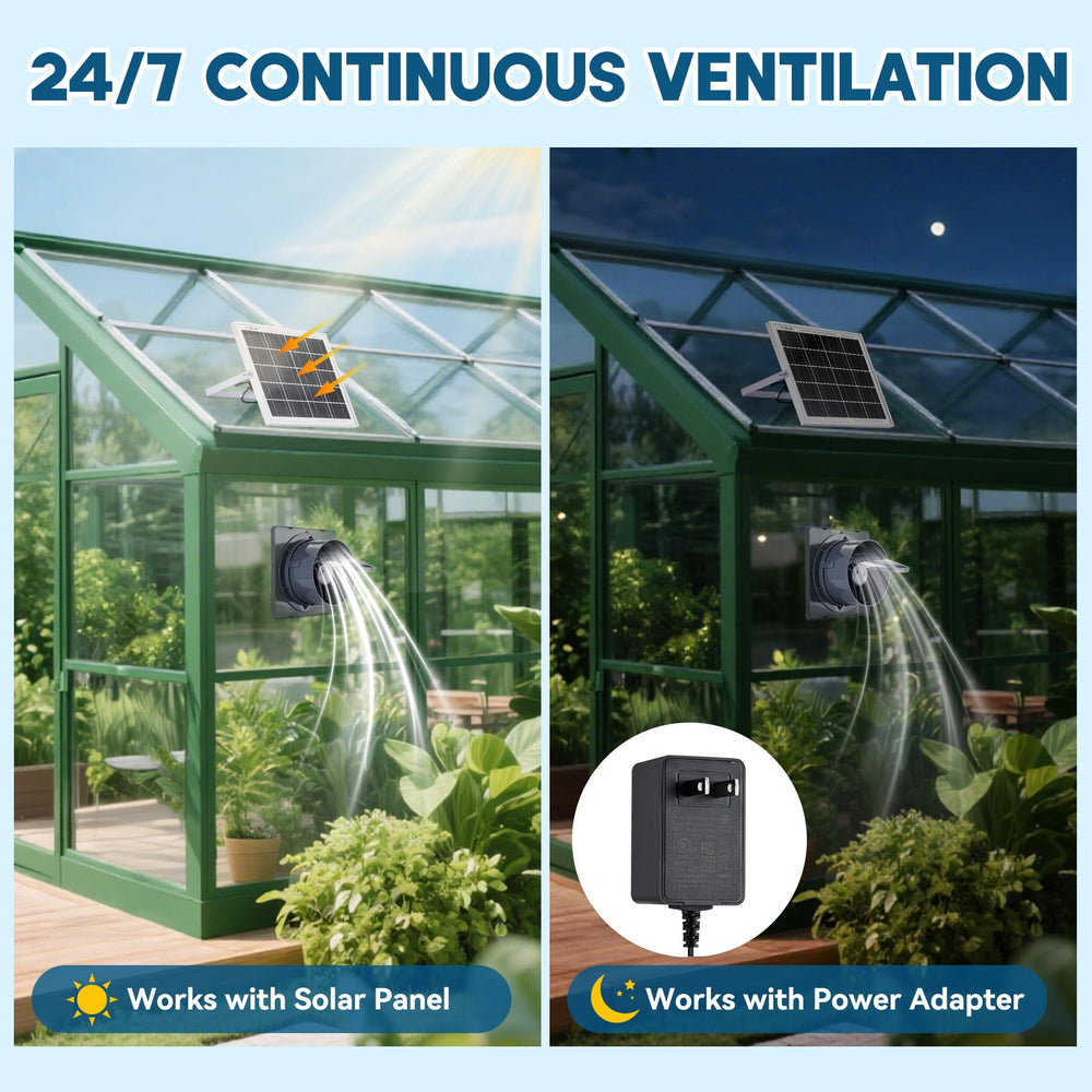 Prozilon fan next to hand for scale showing compact footprint