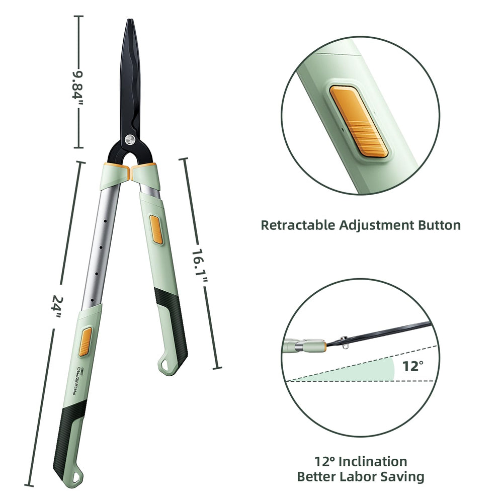 PrunePro soft-grip handle detail improving comfort during pruning