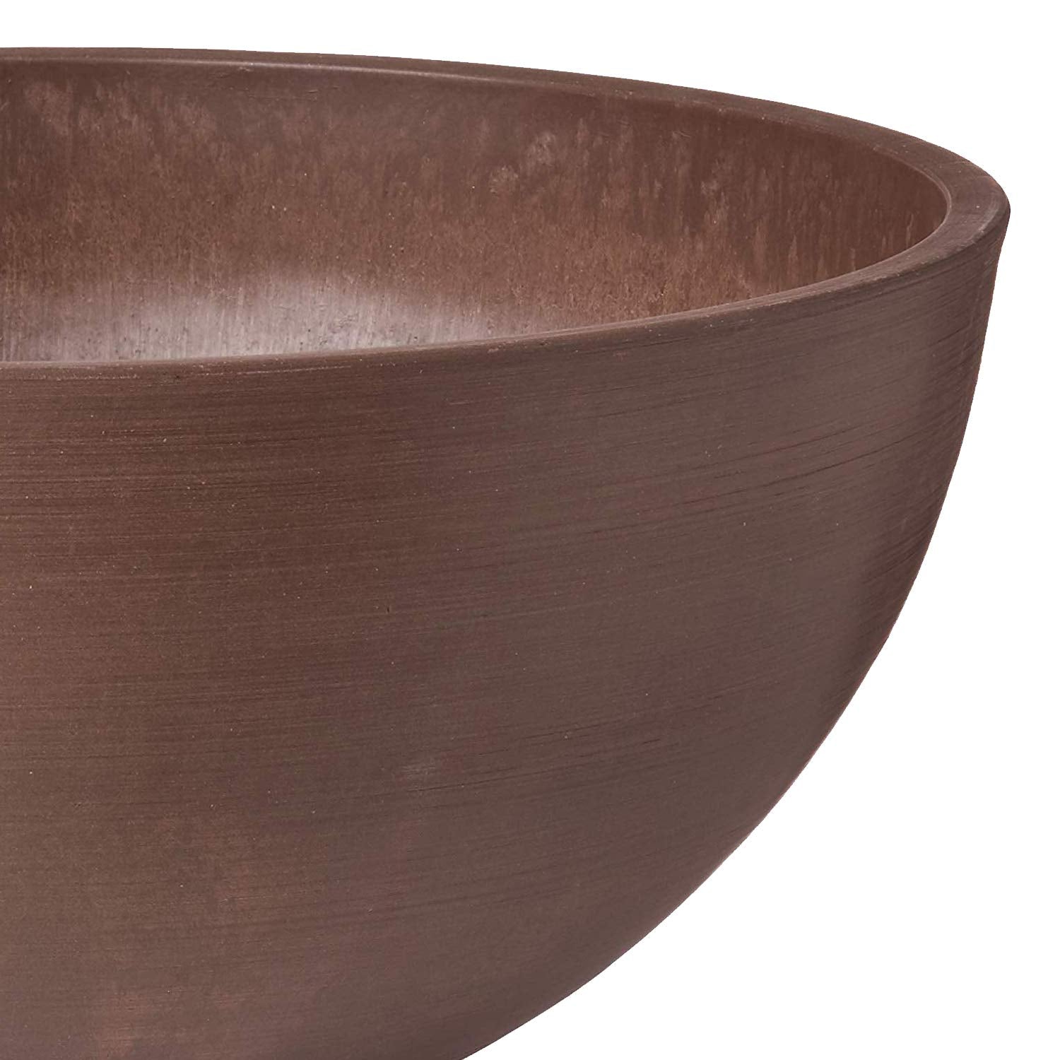 PSW Pot Collection bowl staged as table centerpiece with plants, demonstrates styling and focal impact